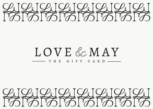 Gift Card Love & May